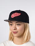 Бейсболка AMERICAN NEEDLE арт. 21006A-DRW Detroit Red Wings Archive 400 NHL (черный)